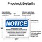 Signmission Trespassing Is A Crime This Area Is A Designated OSHA Notice Sign, Plastic, 24in W x 18in L, 2PK OS-2PACK-NS-P-1824-L-18733 - alternate 3
